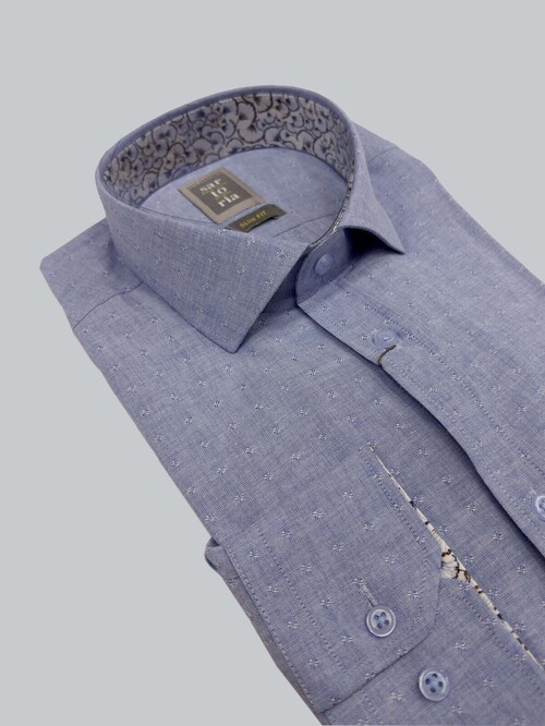 Cemden BLUE SHIRT6045
