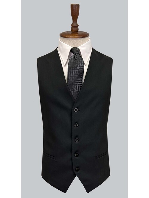 SUIT SARTORIA BLACK WOOL SUIT 2270