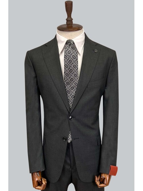 SUIT SARTORIA ANTRASİT YÜNLÜ TAKIM ELBİSE 2454