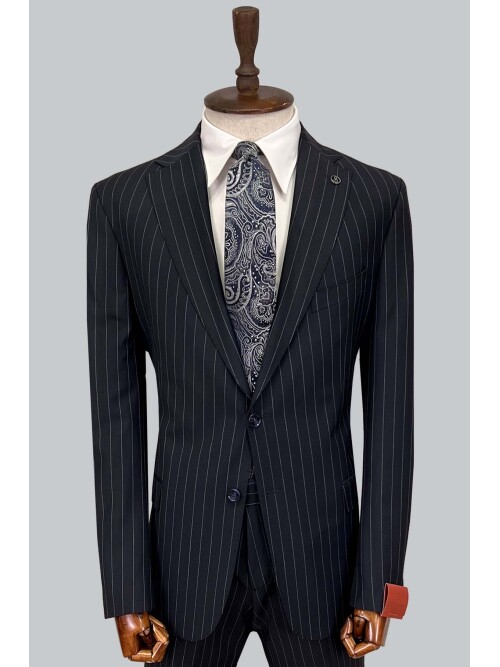 SUIT SARTORIA LACİVERT YÜNLÜ TAKIM 2454