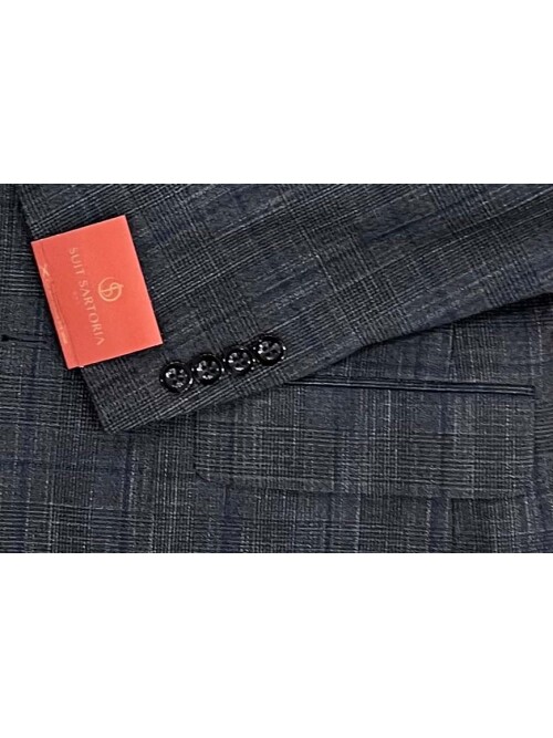 SUIT SARTORIA WOOL ANTHRACITE SUIT 2375