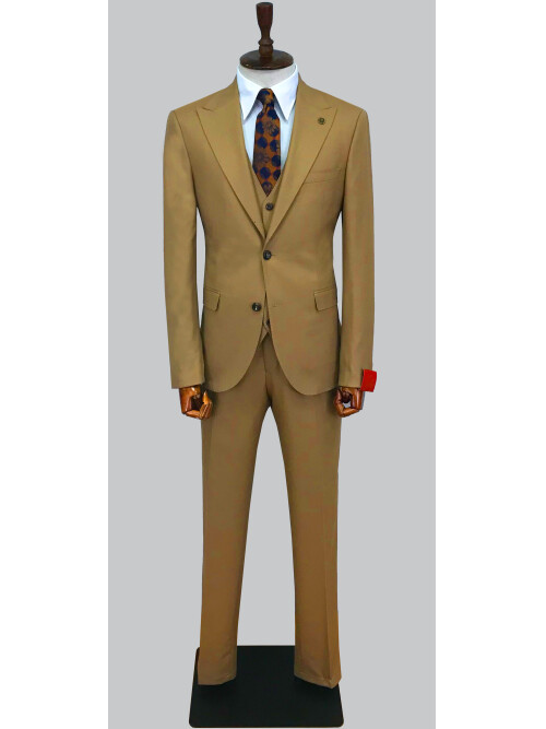 SUIT SARTORIA BEJ TAKIM ELBİSE 2434