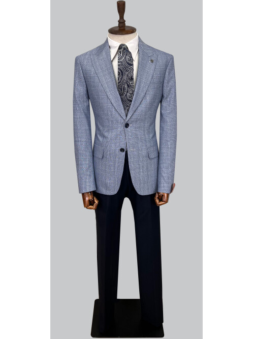 SUIT SARTORIA YÜN MAVİ TAKIM ELBİSE 2375