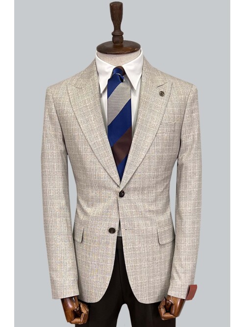 SUIT SARTORIA WOOL BEIGE SUIT 2375