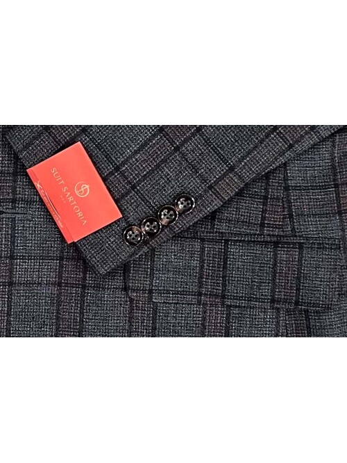 SUIT SARTORIA WOOL BROWN SUIT 2375