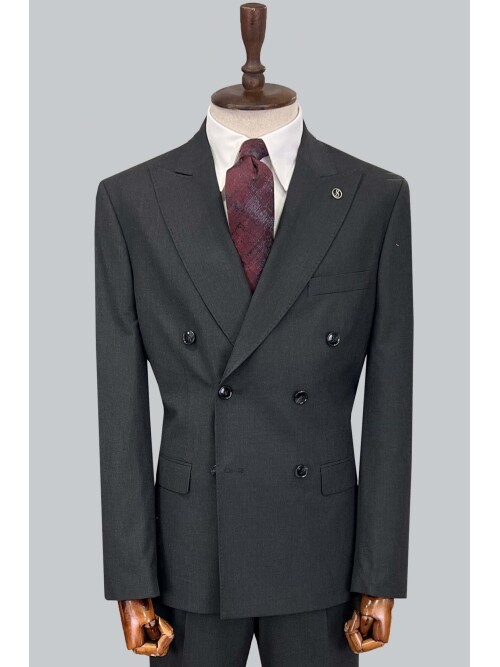 SUIT SARTORIA KOYU GRİ YÜN TAKIM ELBİSE 2621