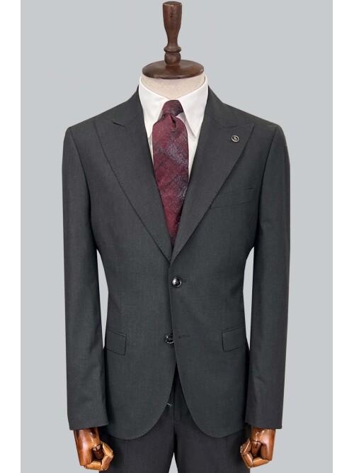 SUIT SARTORIA KOYU GRİ YÜN TAKIM ELBİSE 2620