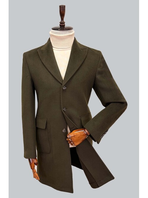 SUIT SARTORIA HAKİ PALTO 8113
