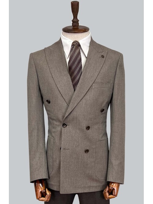 SUIT SARTORIA KAHVERENGİ KRUVAZE TAKIM ELBİSE 2468