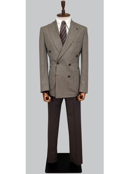 SUIT SARTORIA KAHVERENGİ KRUVAZE TAKIM ELBİSE 2468