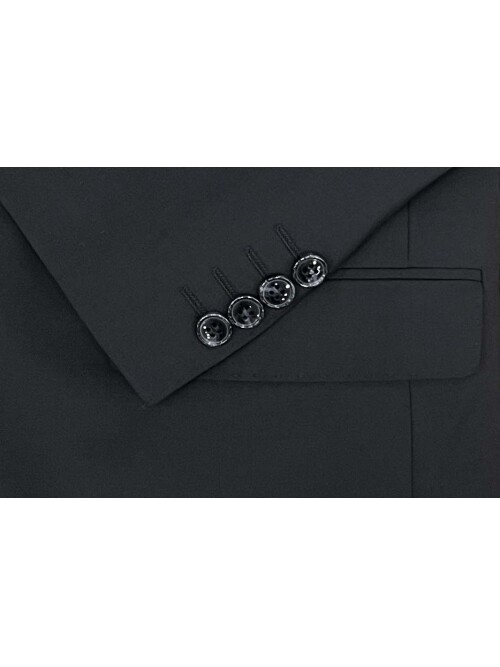 SUIT SARTORIA BLACK WOOL SUIT 2621