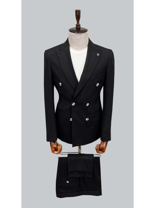 SUIT SARTORIA BLACK SUIT 2592