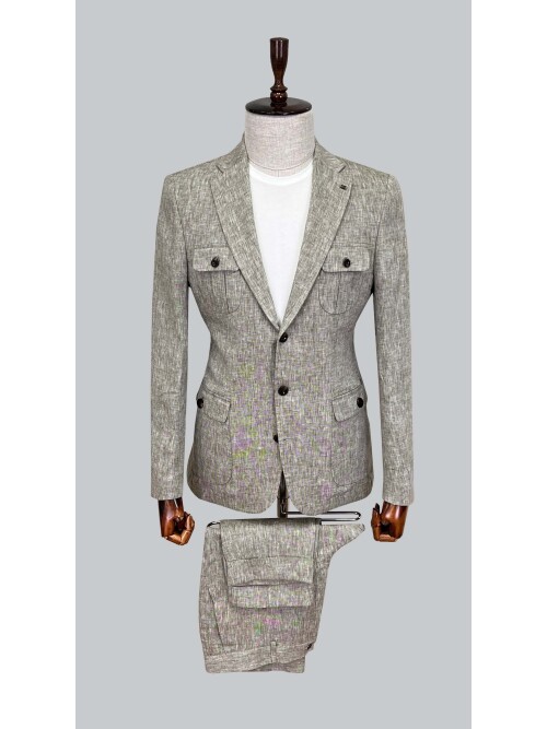 SUIT SARTORIA GREEN SPORTS SUIT 2418