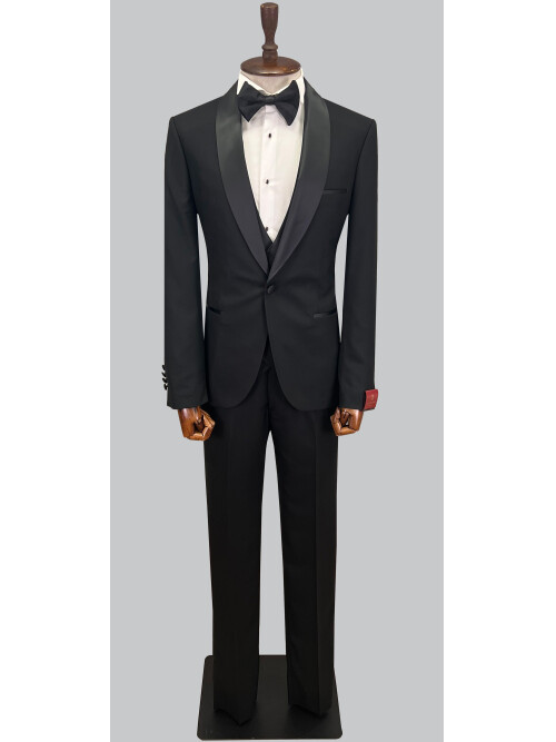 SUIT SARTORIA BLACK TUXEDO 5397