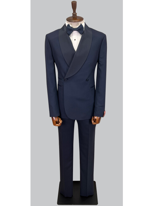 SUIT SARTORIA NAVY BLUE TUXEDO 5453