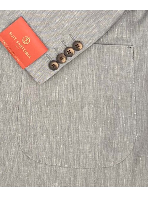 SUIT SARTORIA KETEN GRİ CEKET 4371