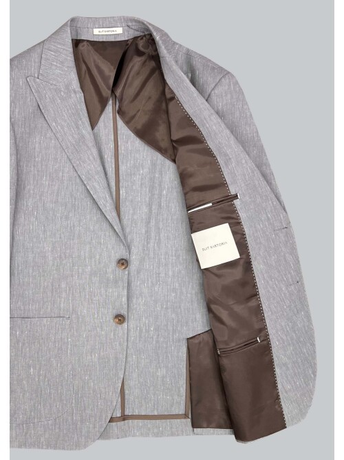 SUIT SARTORIA LINEN GREY JACKET 4371