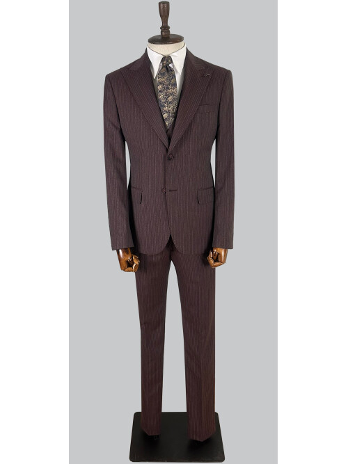 CEMDEN BURGUNDY SUIT 2973