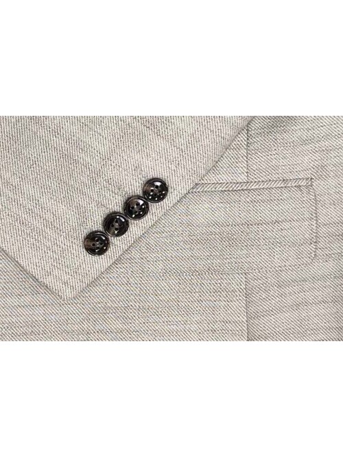 SUIT SARTORIA LIGHT GREY SUIT WITH DOUBLE FACED VEST 2916