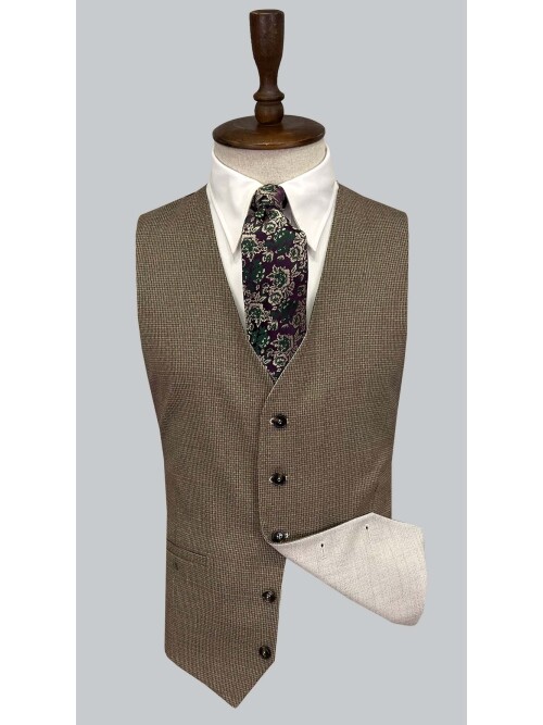 SUIT SARTORIA LIGHT GREY SUIT WITH DOUBLE FACED VEST 2916