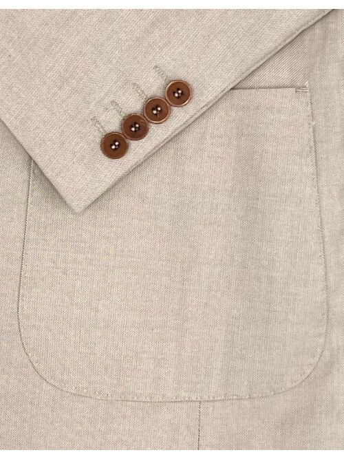 SUIT SARTORIA LINEN BEIGE JACKET 4355