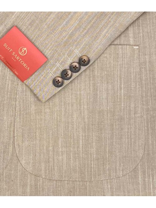 SUIT SARTORIA LINEN BEIGE JACKET 4371