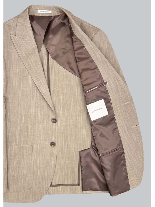 SUIT SARTORIA LINEN BEIGE JACKET 4371