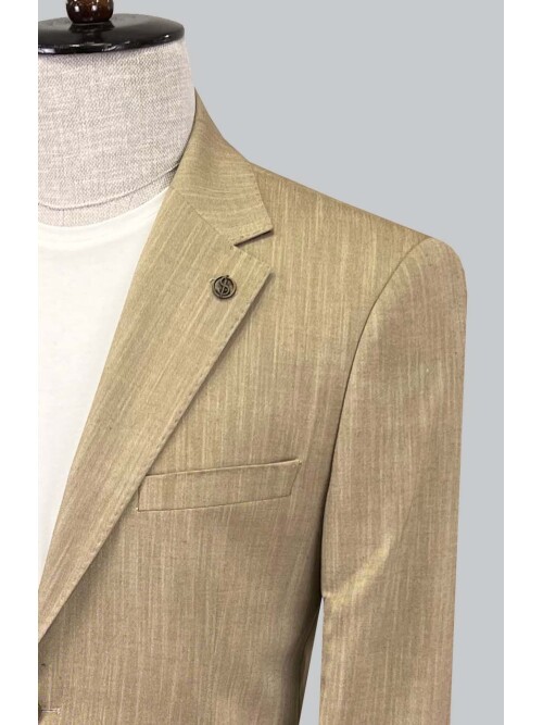 SUIT SARTORIA LINEN BEIGE JACKET 4372