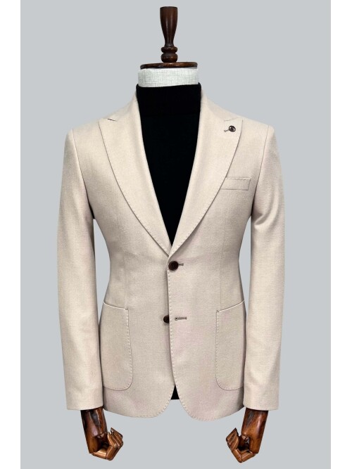 SUIT SARTORIA BEIGE JACKET 4557