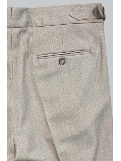 SUIT SARTORIA BEIGE DOUBLE PLEAT PANTS 1150