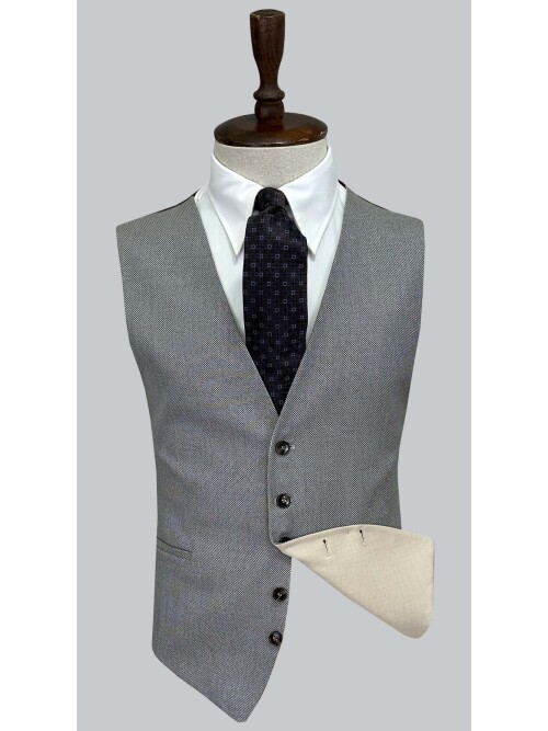 SUIT SARTORIA BEJ ÇİFT YÖNLÜ YELEKLİ TAKIM 2001/49