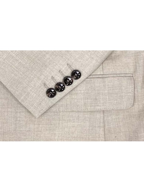 SUIT SARTORIA BEIGE SUIT WITH DOUBLE FACED VEST 2916