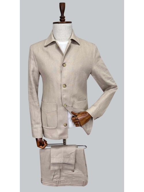 SUIT SARTORIA BEJ KETEN SPOR TAKIM 2001/61