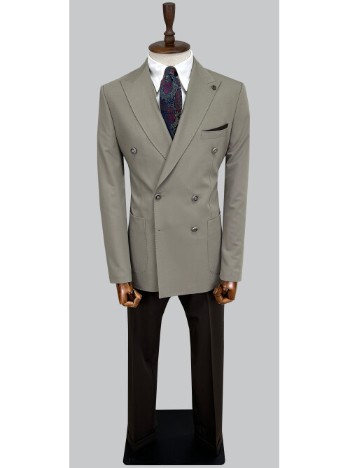 SUIT SARTORIA BEJ KOMBİNLİ KRUVAZE TAKIM 2001/22