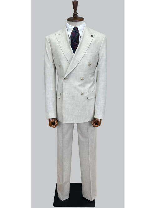 SUIT SARTORIA BEJ KRUVAZE TAKIM ELBİSE 2001/16