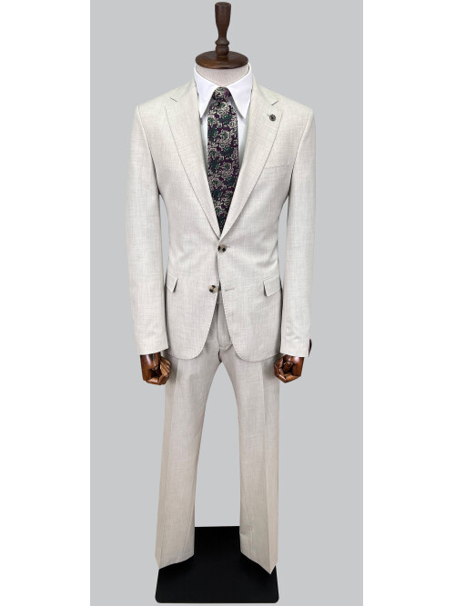 SUIT SARTORIA BEJ TAKIM ELBİSE 2595