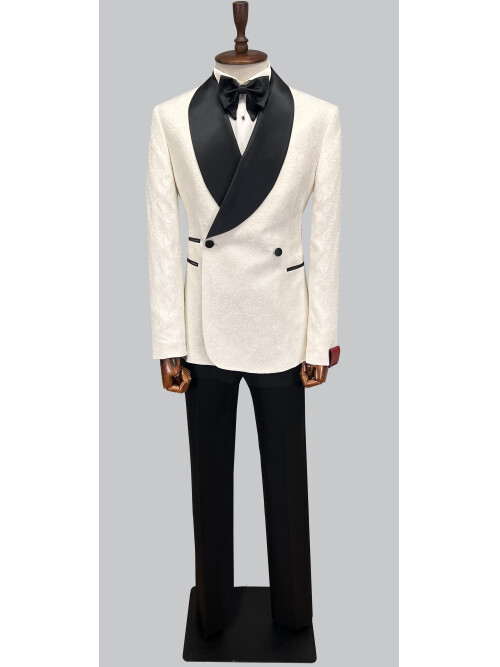 SUIT SARTORIA WHITE TUXEDO 5658