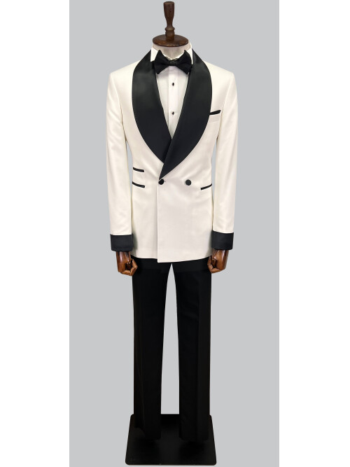 SUIT SARTORIA BEYAZ KRUVAZE DAMATLIK 5650