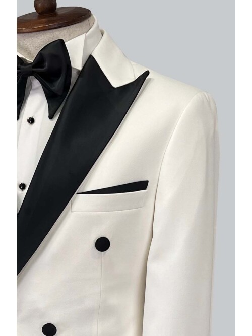 SUIT SARTORIA WHITE TUXEDO 5655