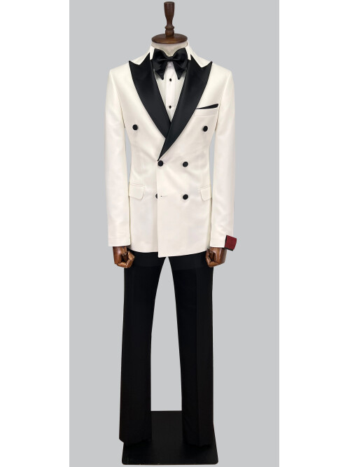 SUIT SARTORIA WHITE TUXEDO 5655