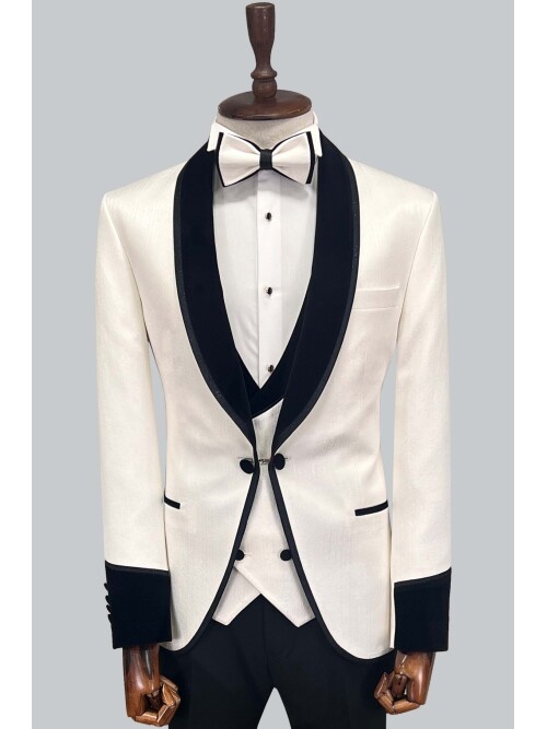 SUIT SARTORIA WHITE TUXEDO 5660