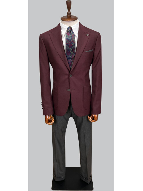 SUIT SARTORIA BORDO TAKIM ELBİSE 2450