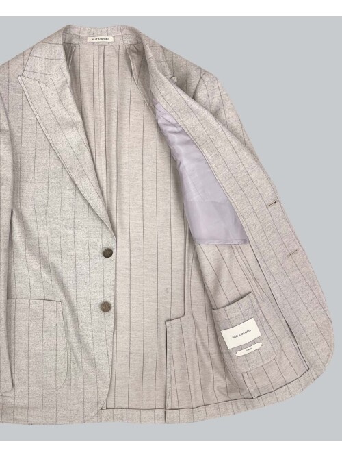 SUIT SARTORIA ÇİZGİLİ BEJ CEKET 4565