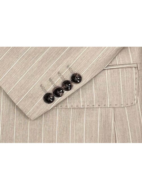 SUIT SARTORIA BEIGE DOUBLE BREASTED SUIT 2894