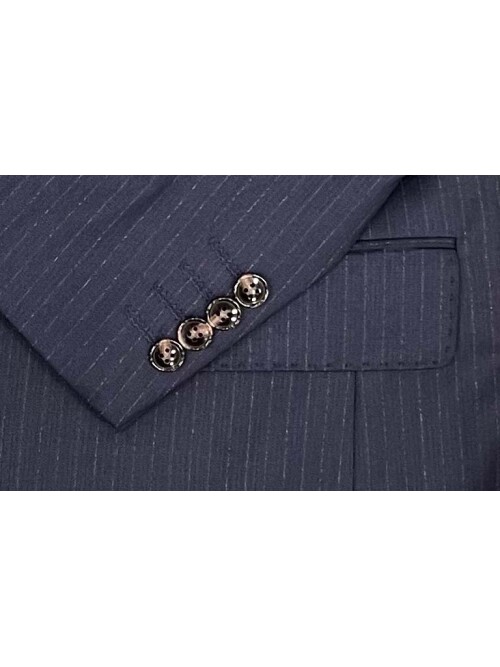 SUIT SARTORIA NAVY BLUE DOUBLE BREASTED SUIT 2894