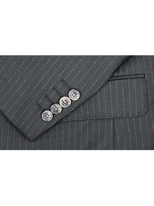 SUIT SARTORIA ÇİZGİLİ SİYAH KRUVAZE TAKIM ELBİSE 2894