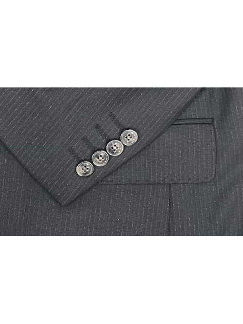 SUIT SARTORIA ÇİZGİLİ SİYAH YELEKLİ TAKIM ELBİSE 2895