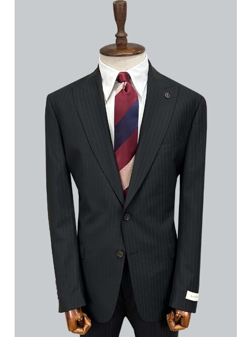 SUIT SARTORIA ÇİZGİLİ YÜNLÜ TAKIM ELBİSE 2000/37