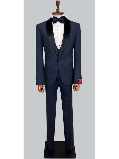 SUIT SARTORIA NAVY BLUE TUXEDO 5397