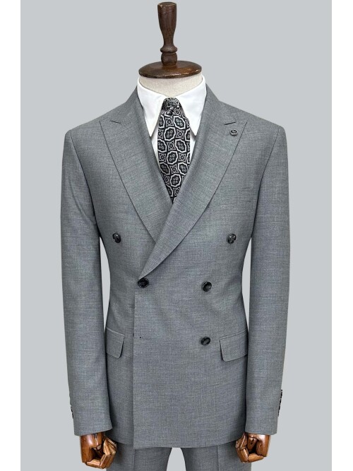 SUIT SARTORIA FÜME KRUVAZE TAKIM ELBİSE 2001/16